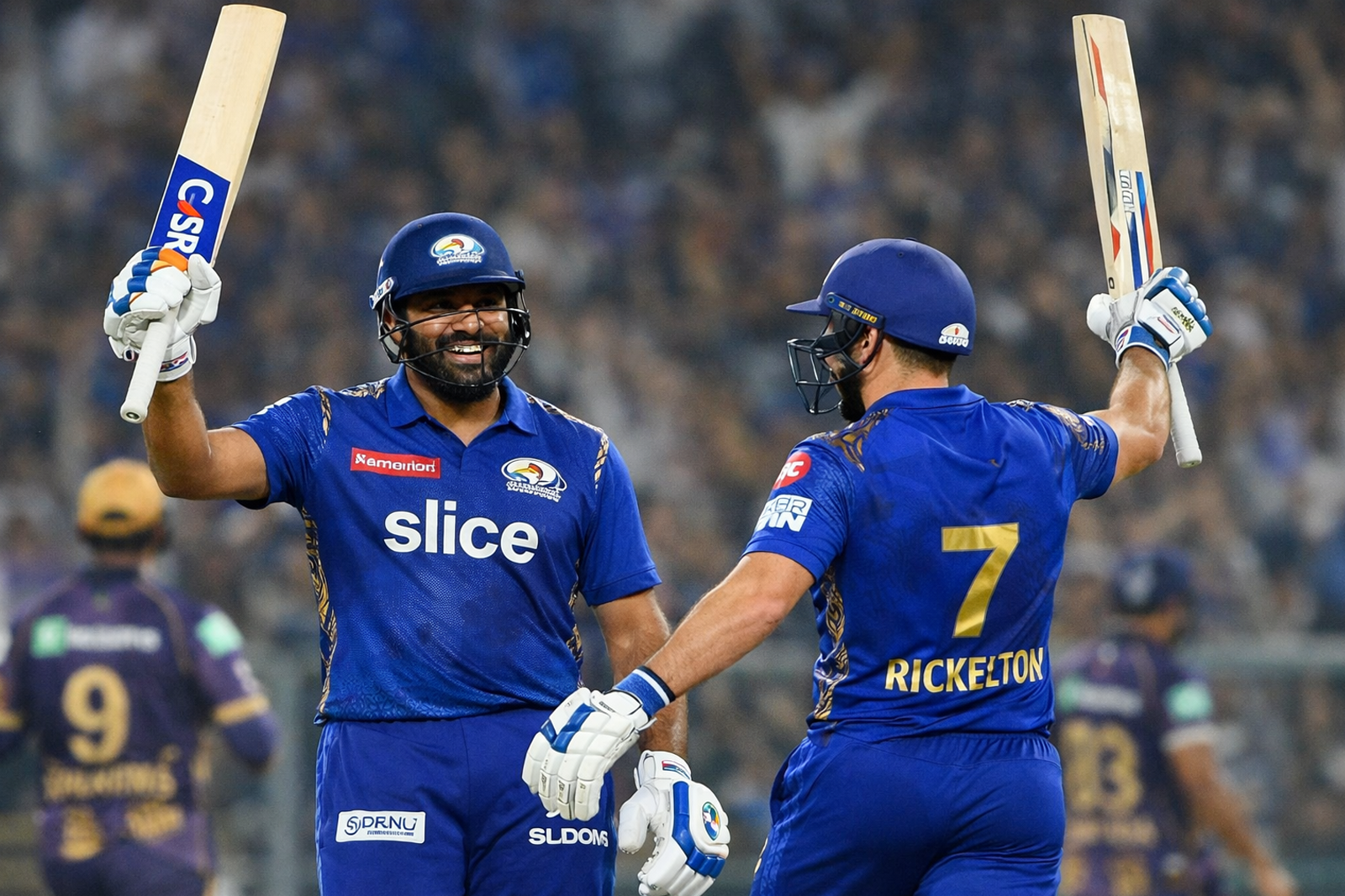 Rohit Sharma & Ryan Rickelton Power MI to Historic Opening Win Over KKR After 14 Years